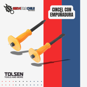 CINCEL CON EMPUÑADURA TOLSEN