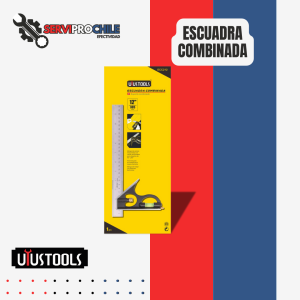 ESCUADRA COMBINADA DE 12" (300MM) MODELO ECC212 UYUSTOOLS