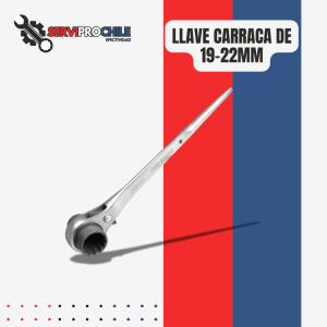 LLAVE CARRACA DE 19-22MM CROWMAN