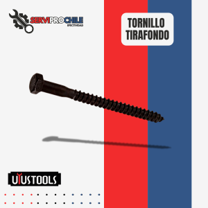 TORNILLO TIRAFONDO NEGRO UYUSTOOLS