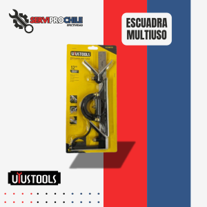 ESCUADRA MULTIUSO DE 12" (300MM) (3 PIEZAS) MODELO ECM030 UYUSTOOLS