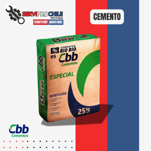 CEMENTO ESPECIAL 25 KG BIO BIO