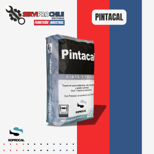 PINTACAL EN FORMATO DE 25KG SOPROCAL