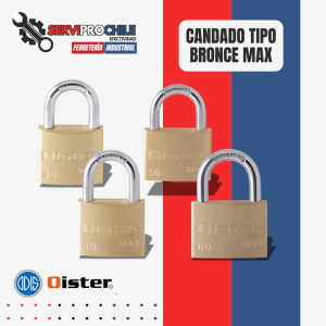 CANDADO TIPO BRONCE MAX OISTER