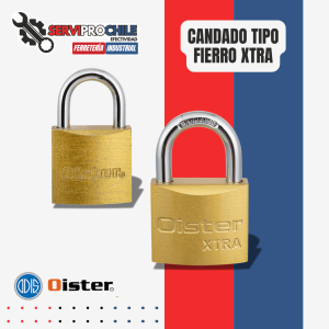 CANDADO TIPO FIERRO XTRA OISTER