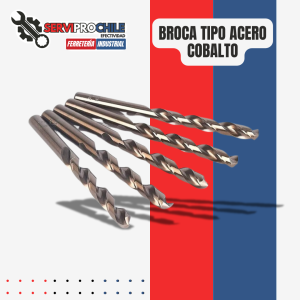 BROCA TIPO ACERO COBALTO