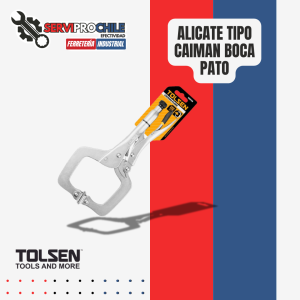 ALICATE TIPO CAIMAN BOCA PATO DE 11” (275 MM) TOLSEN  10056