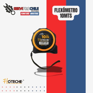 FLEXOMETRO DE 10MT X 25MM HOTECHE 280610