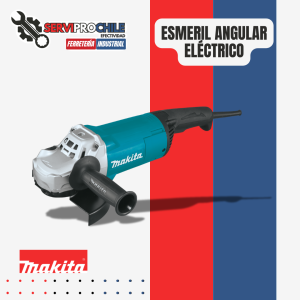 ESMERIL ANGULAR ELECTRICO DE 7", 2200W CON SISTEMA HOMBRE-MUERTO MAKITA GA7060