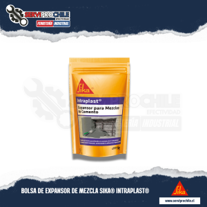 BOLSA DE EXPANSOR DE MEZCLA SIKA® INTRAPLAST® | CONTENIDO: 1,0 KG