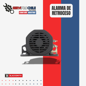 ALARMA DE RETROCESO 12-24V DE 112 DECIBELES BLACKSMITH