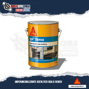 TINETA DE IMPERMEABILIZANTE ASFALTICO IGOL® DENSO | CONTENIDO: 16 LT