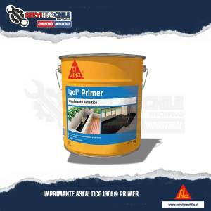 TINETA DE IMPRIMANTE ASFALTICO IGOL® PRIMER | CONTENIDO: 16 LT